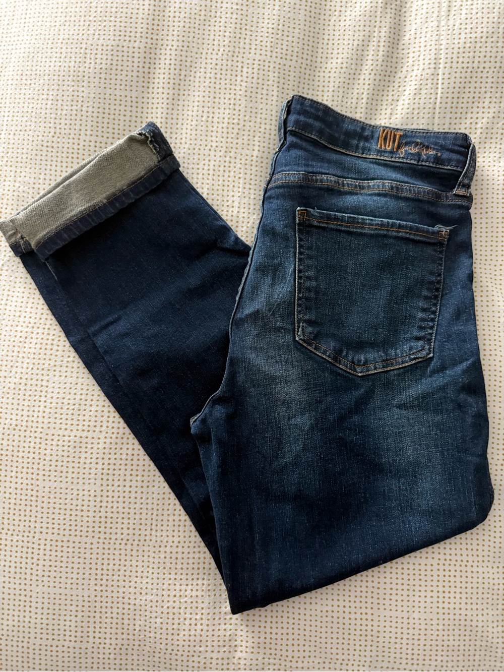 Kut from the Kloth Dark Blue Katy Jeans